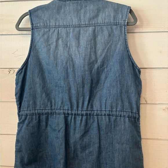 Max Jeans Utility DenimVest NWT Linen CottonDrawstring Waist Pockets
Medium NEW - Picture 8 of 11